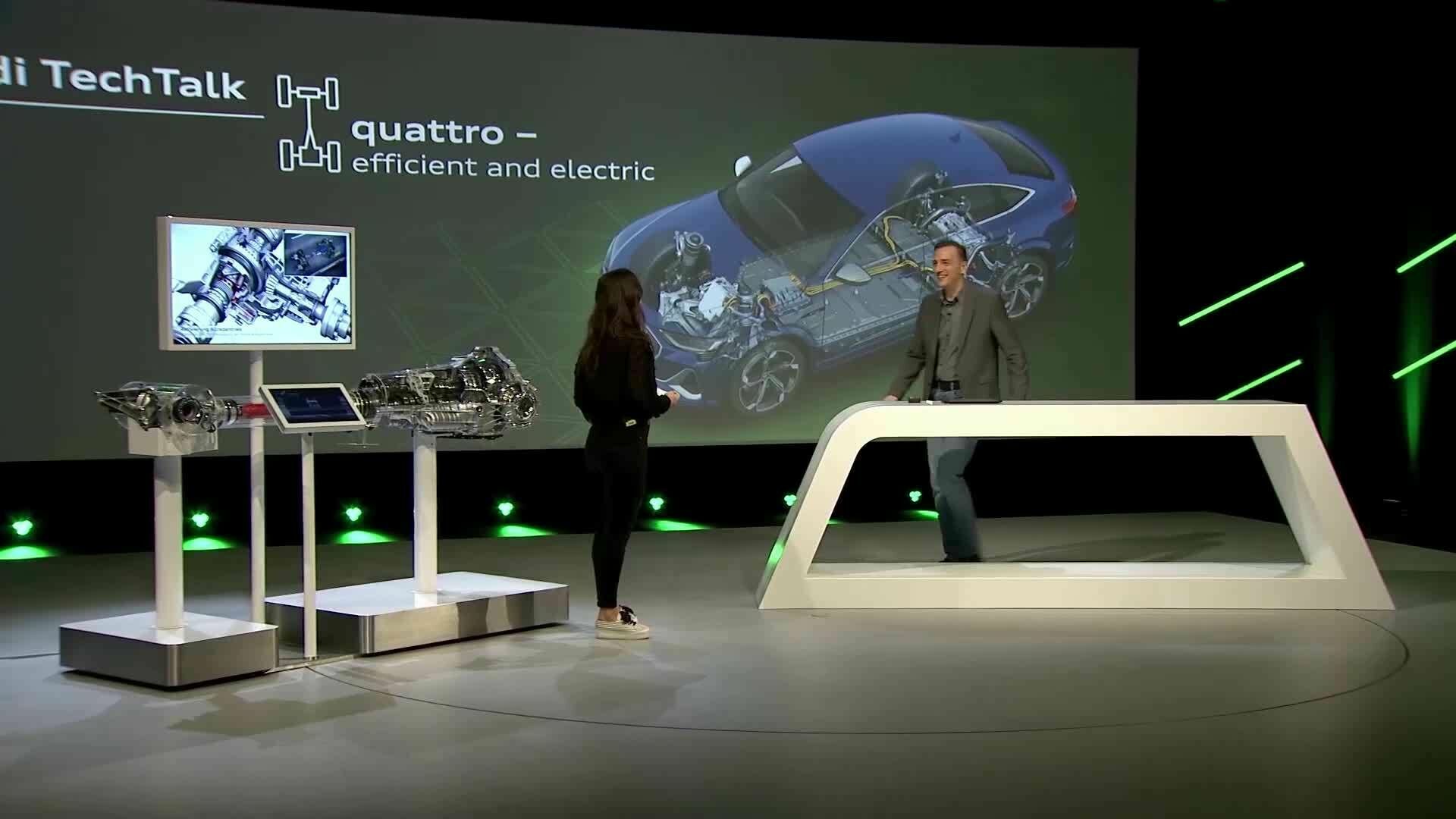 Audi TechTalk: quattro – efficient and electric