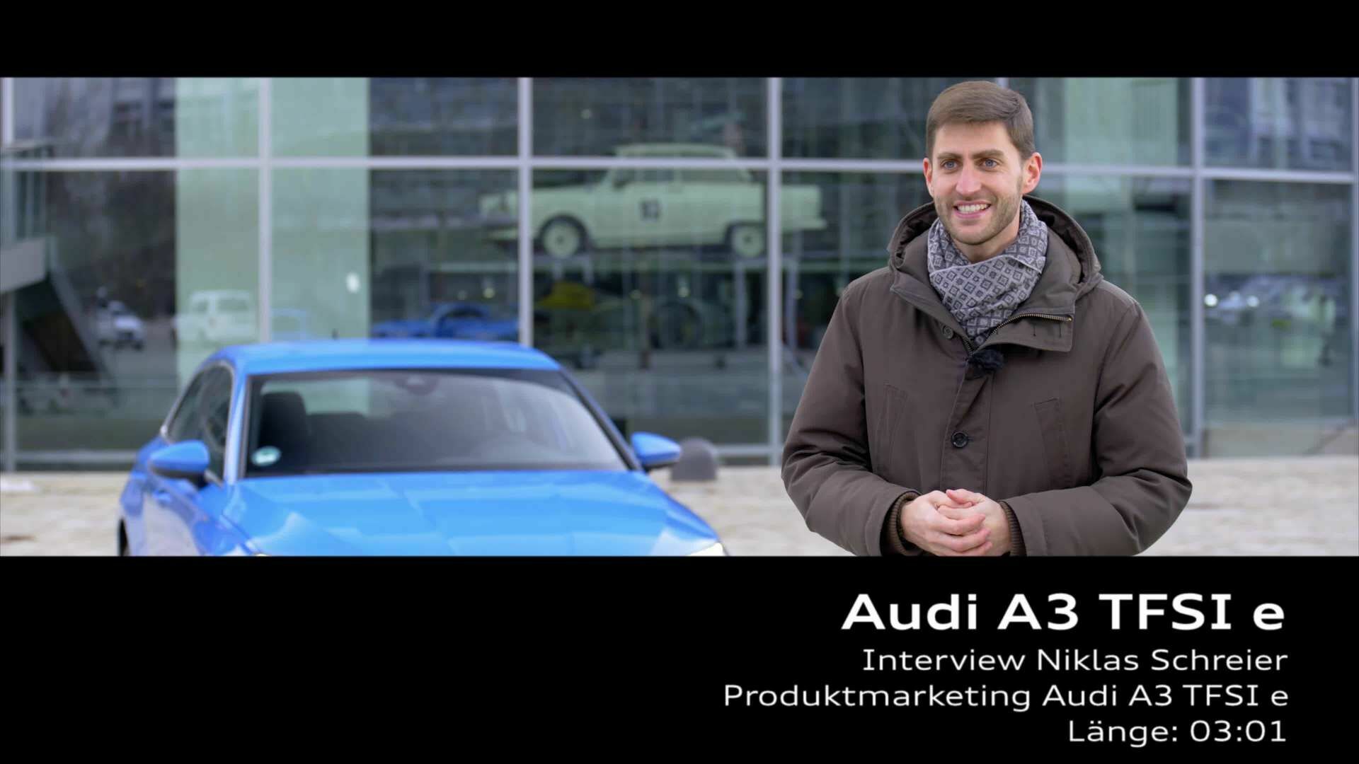 Footage: Audi A3 Sportback TFSI e – Experteninterview