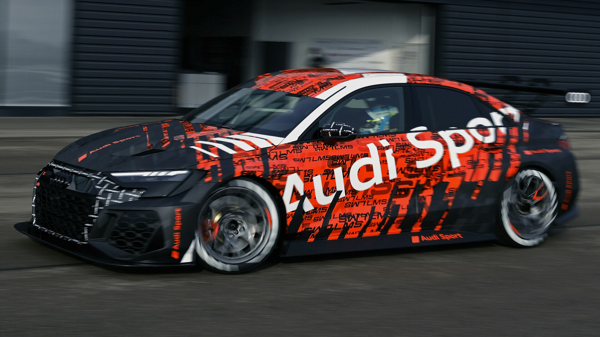 World premiere of the new Audi RS 3 LMS