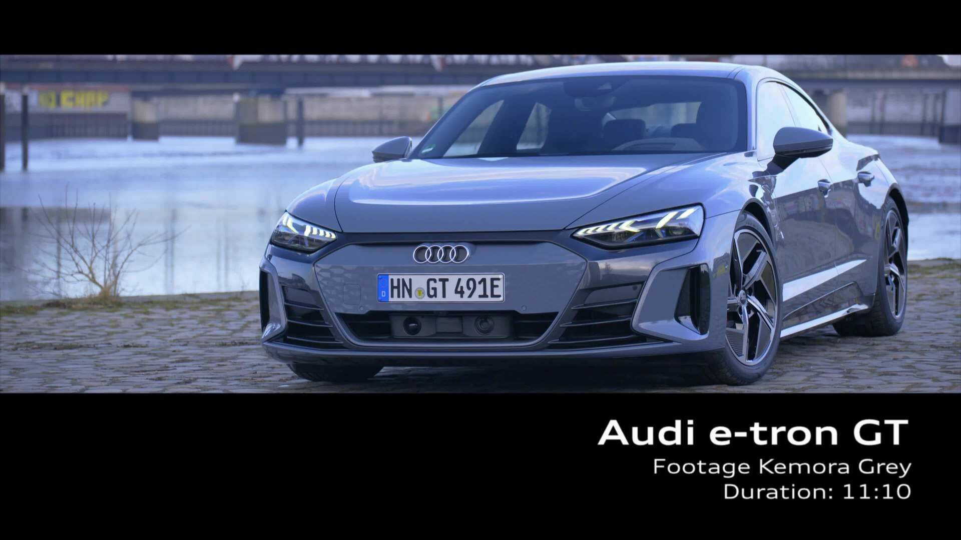 Footage: Audi e-tron GT Kemora Grey
