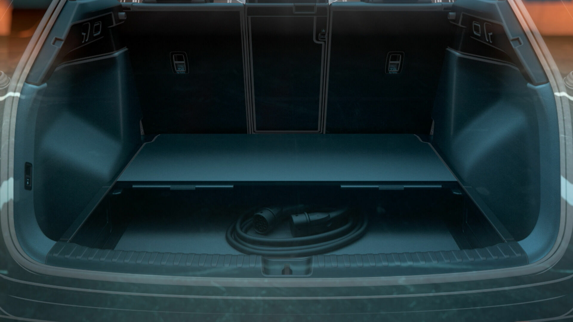 Animation: Audi Q4 e-tron – Interior und Package