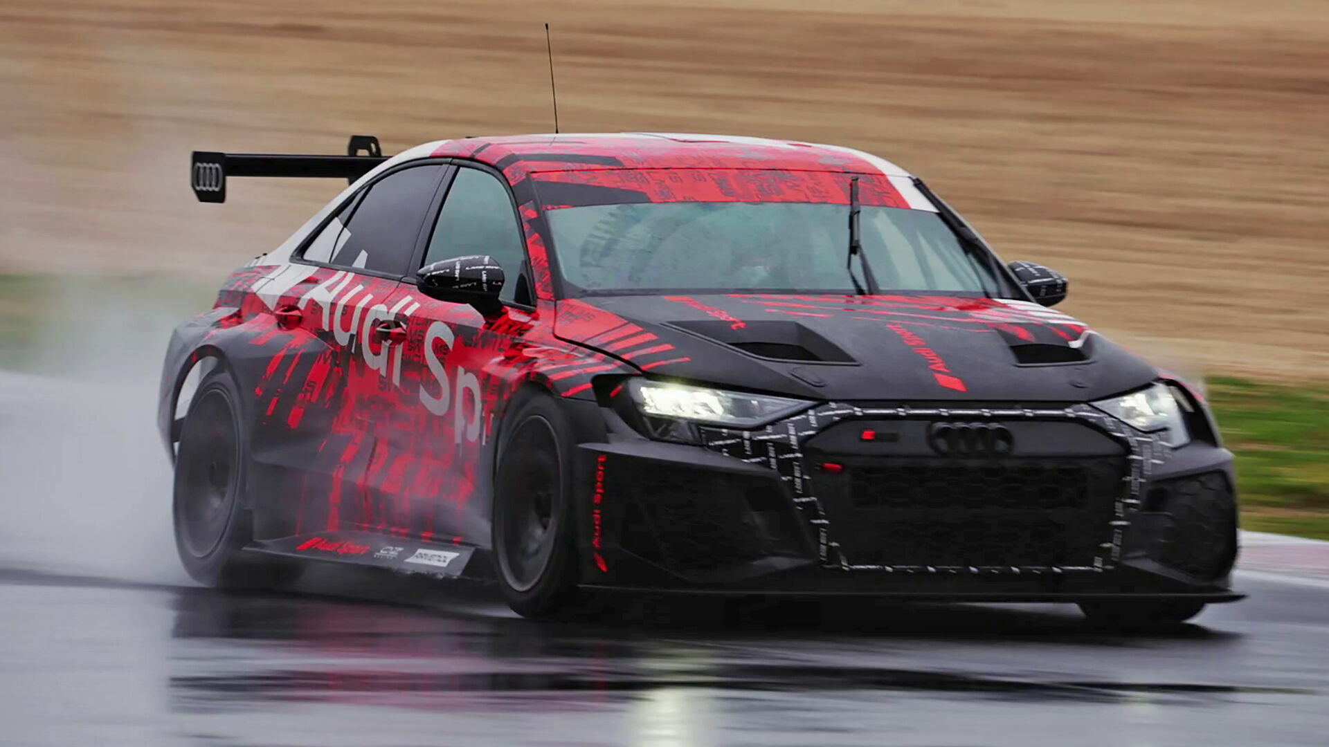 Intensive development of the new Audi RS 3 LMS
