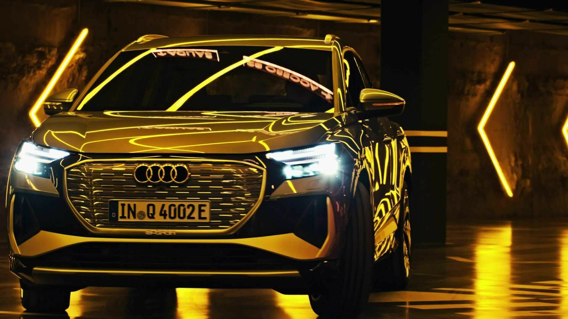 The reveal: the Audi Q4 e-tron and Q4 Sportback e-tron