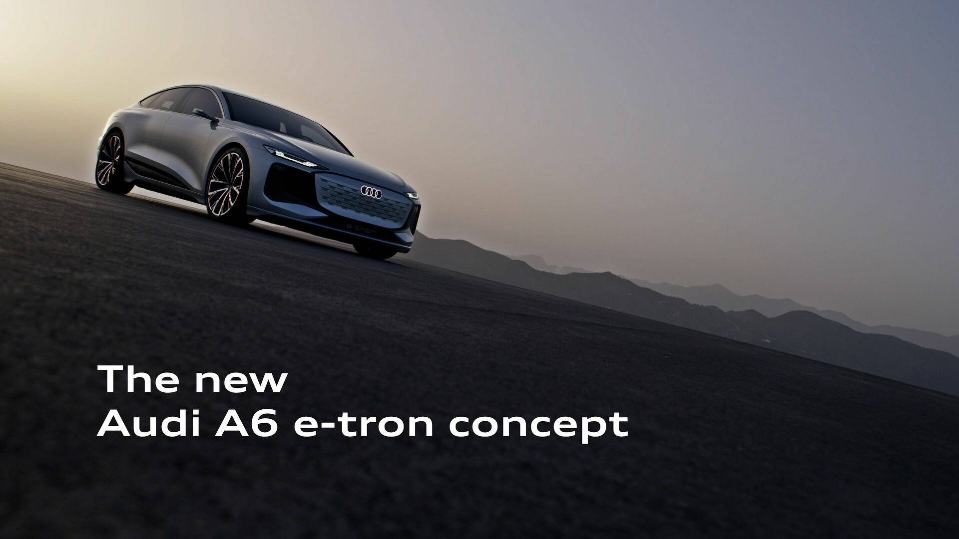 Trailer: Audi A6 e-tron concept
