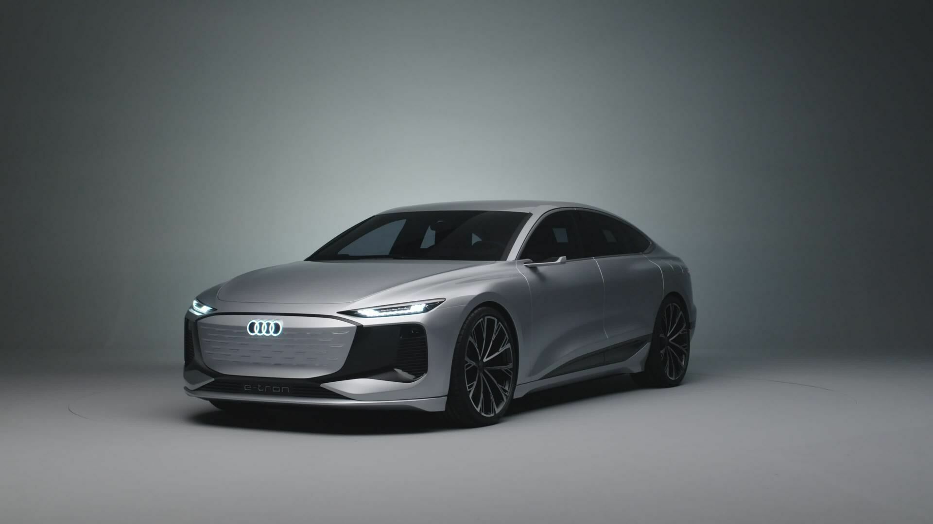 The design of the new Audi A6 e-tron concept