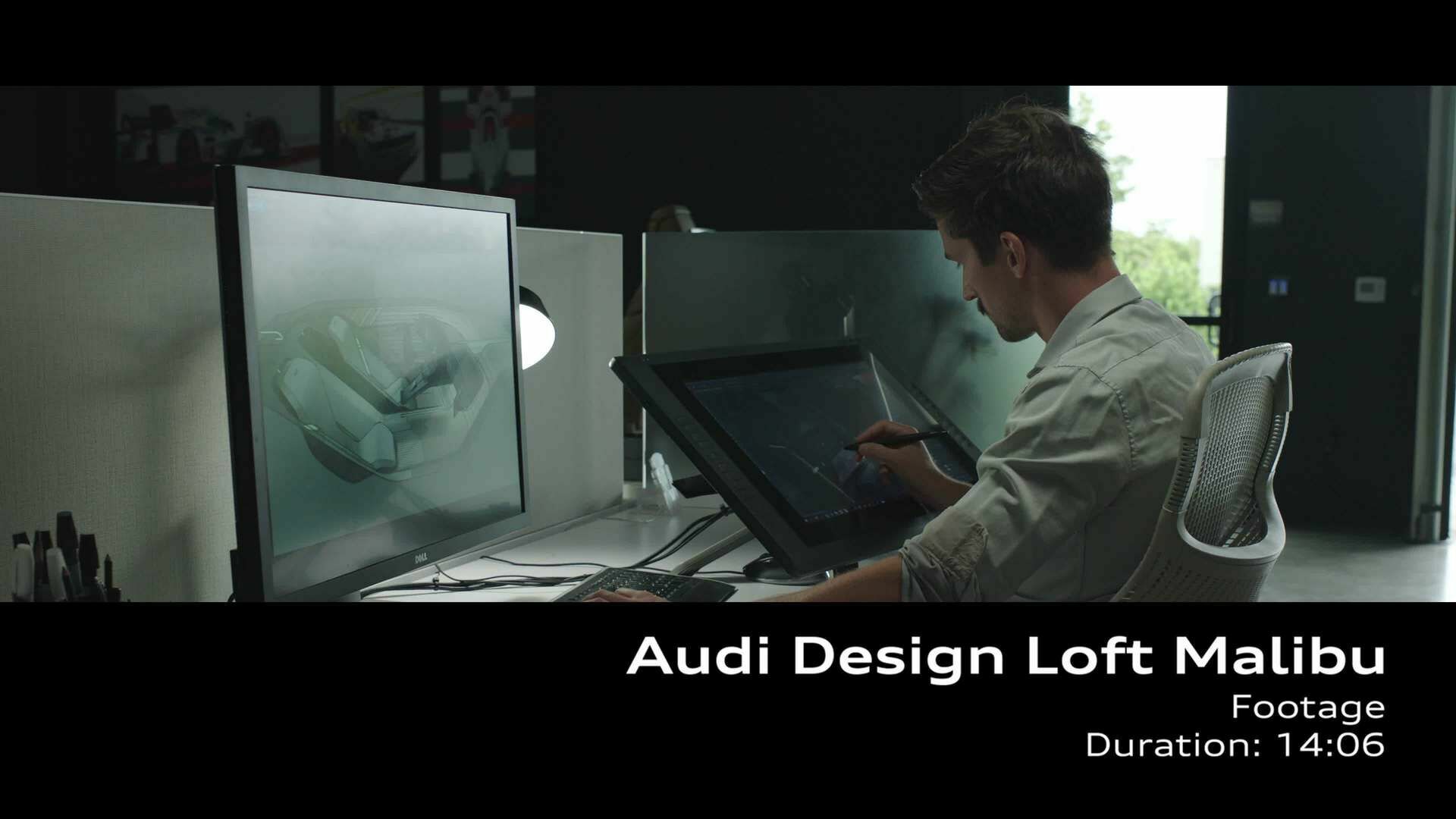 Footage: Audi Design Loft Malibu