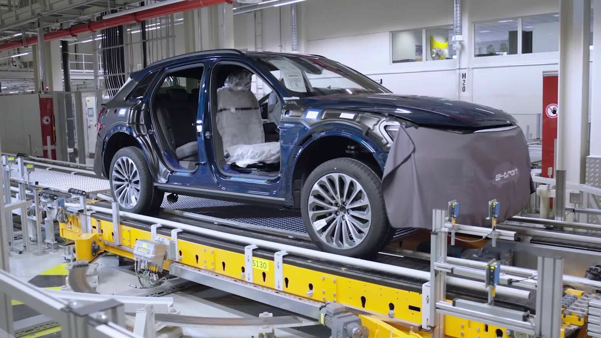 Digitalization in production at Audi