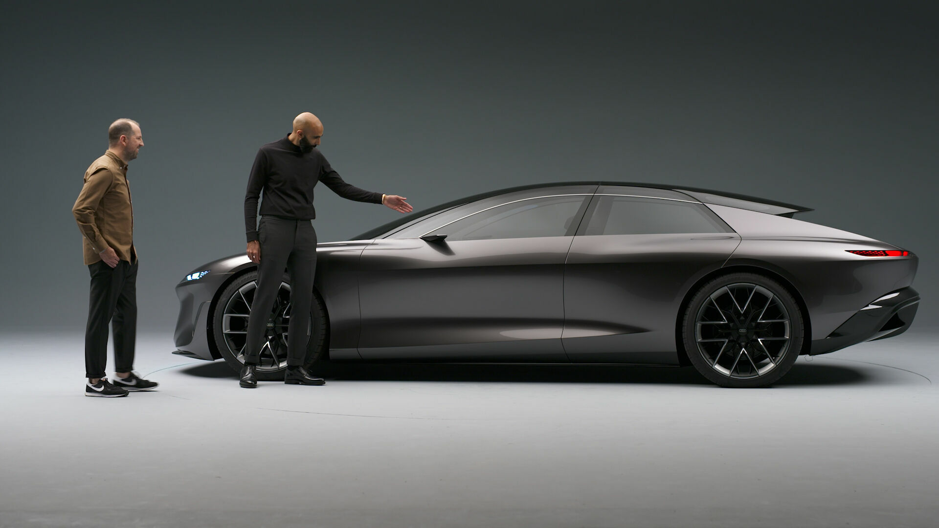 The design of the Audi grandsphere concept