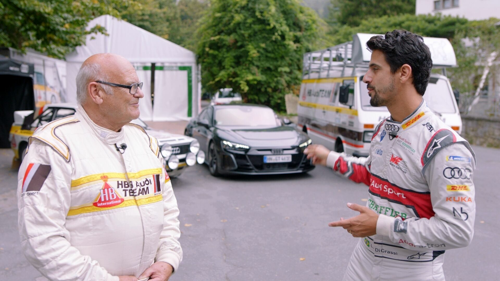Two world champions from 1984 and 2017 swap cockpits 