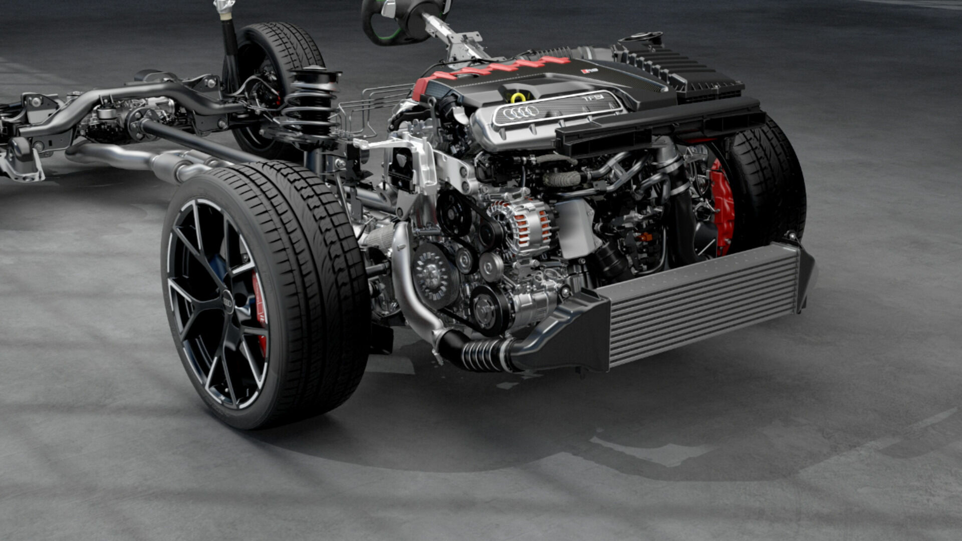 Animation: Audi RS 3 – Antrieb