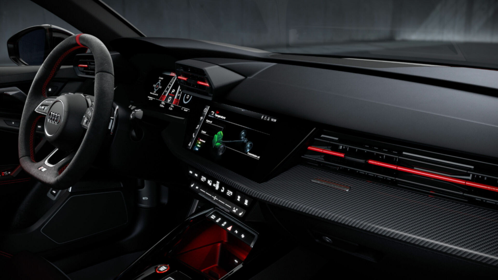 Animation: Audi RS 3 – Interieur Design