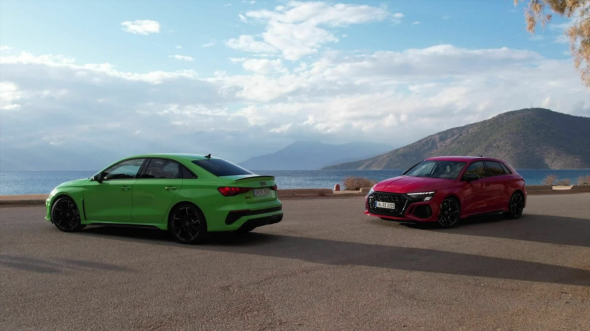 High-performance redefined: Audi RS 3 Sportback and RS 3 Sedan