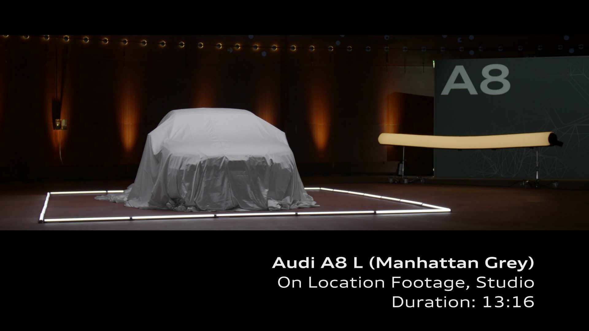 Footage: Audi A8 L