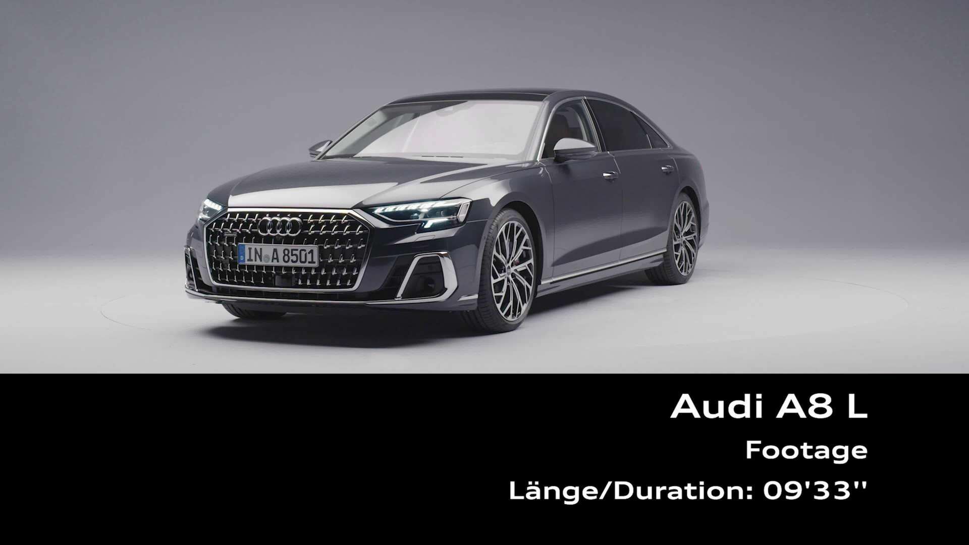 Studio Footage: Audi A8 L