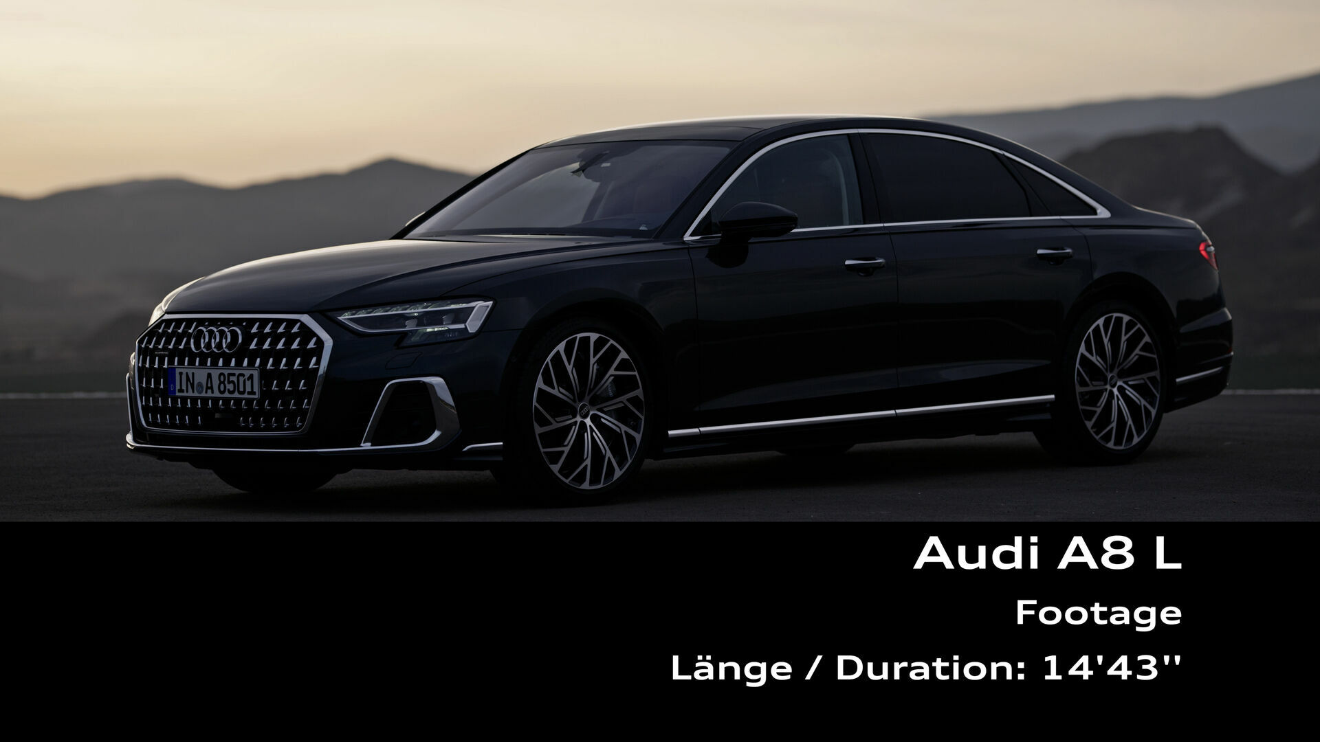 Footage: Audi A8 L