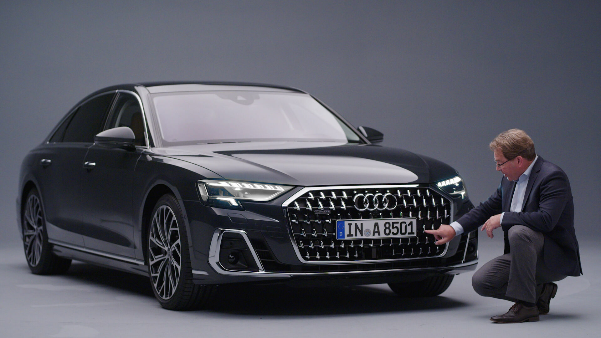 The design of the new Audi A8 L