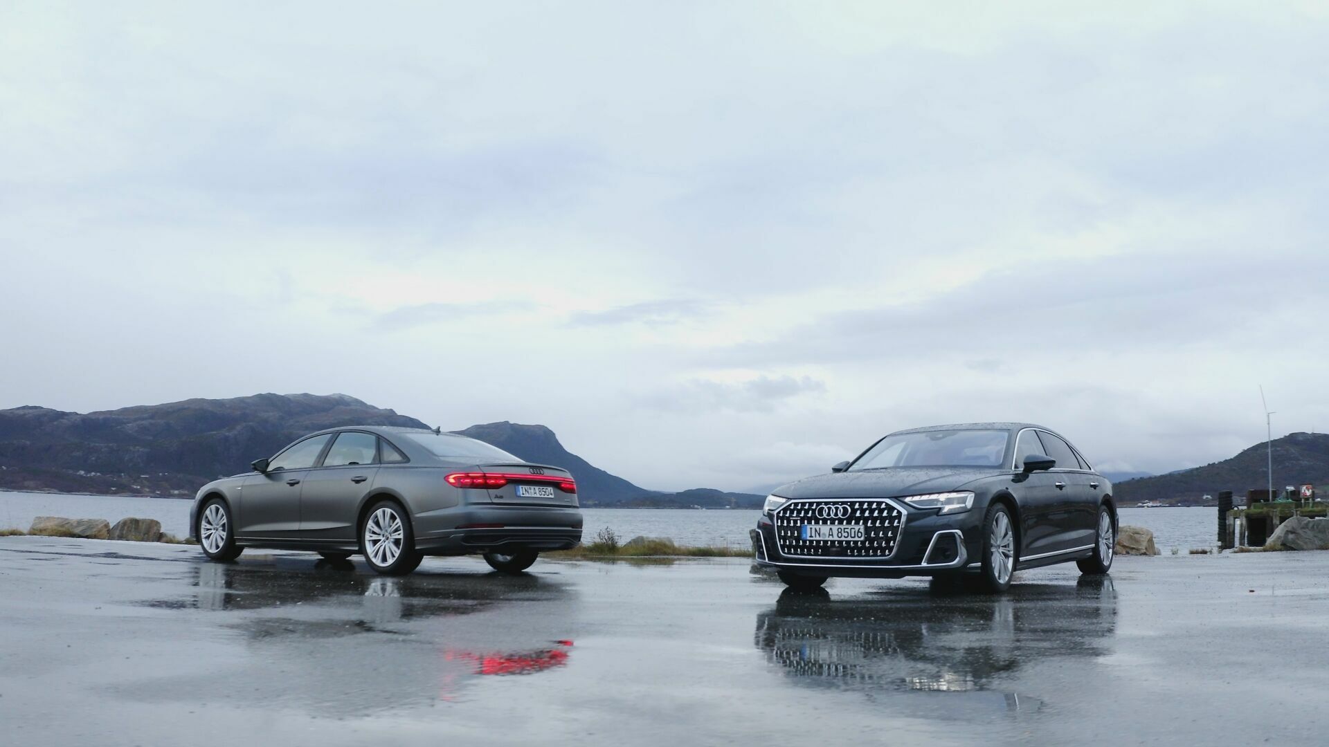 The new Audi A8 and A8 L: emotional premium mobility looks like