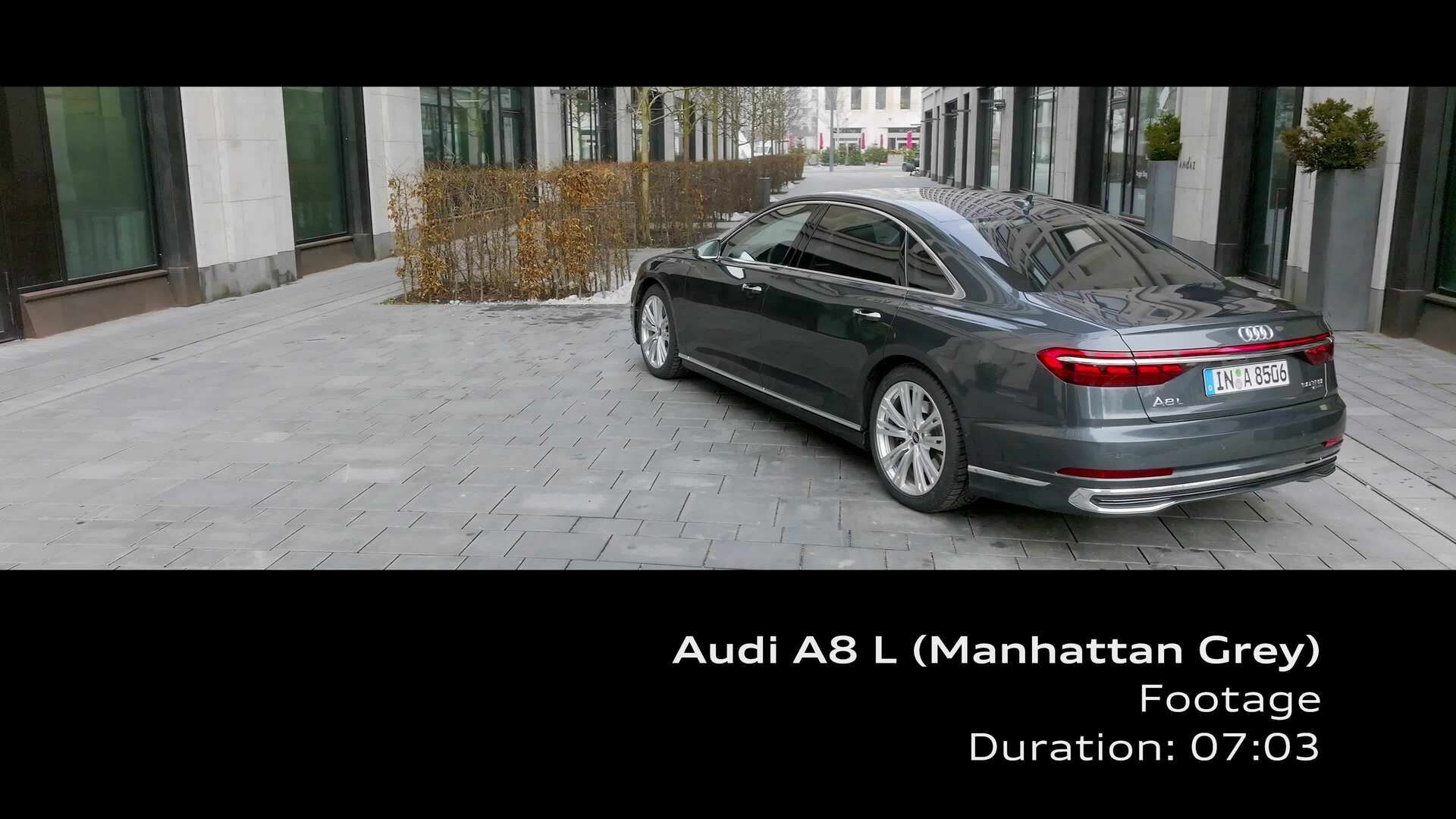 Footage: Audi A8 L 60 TFSI quattro