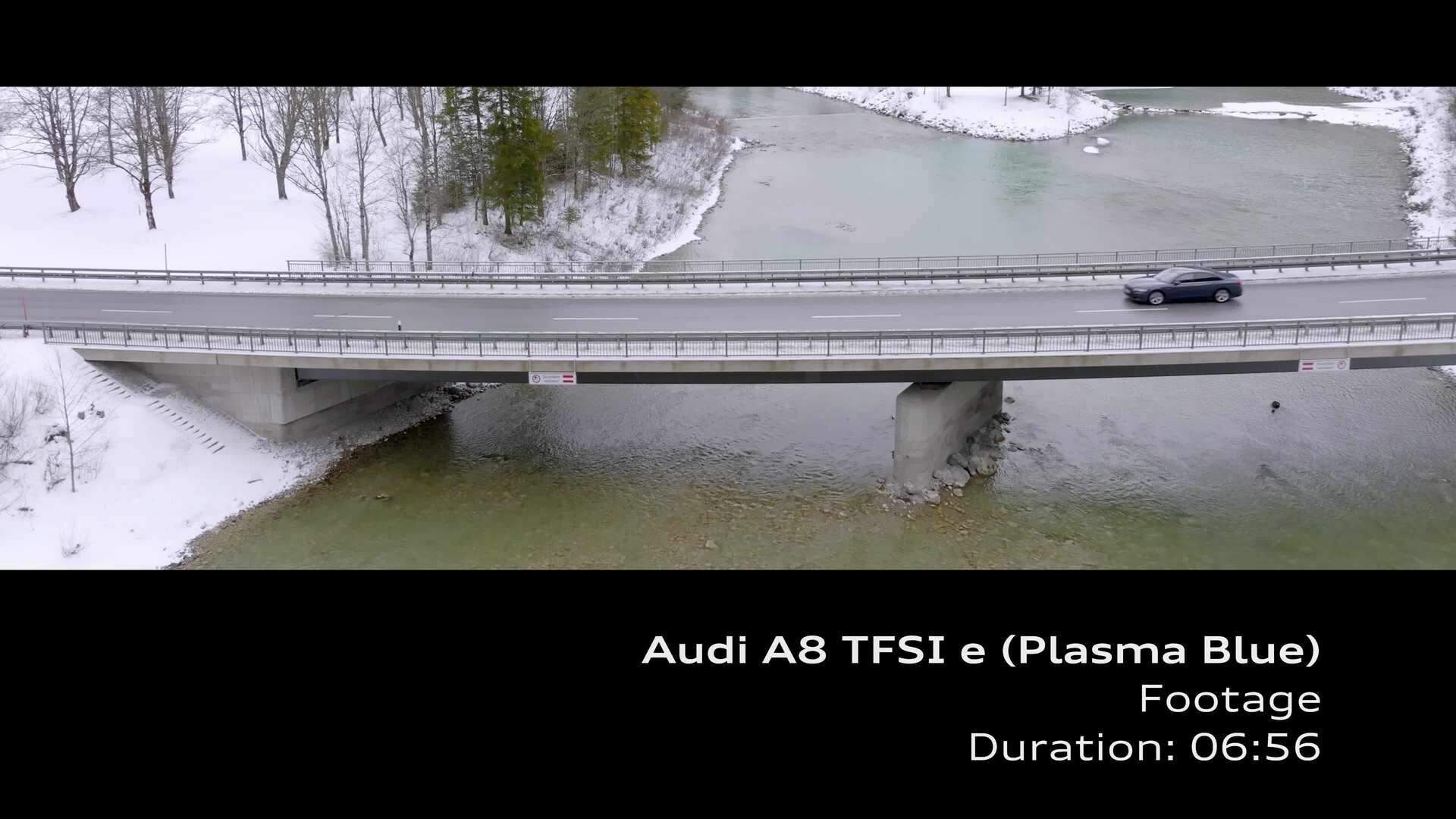 Footage: Audi A8 60 TFSI e quattro