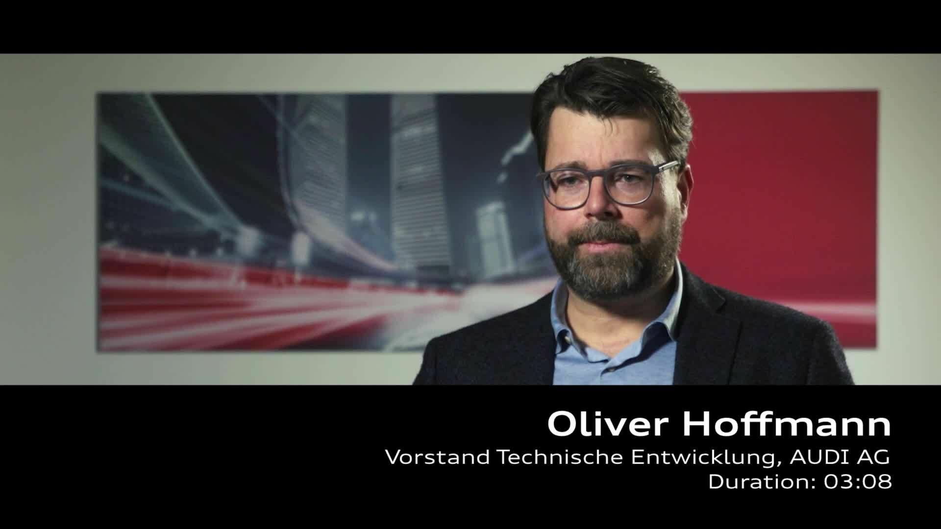 Footage: Interview zum Audi Winter Experience Drive mit Oliver Hoffmann