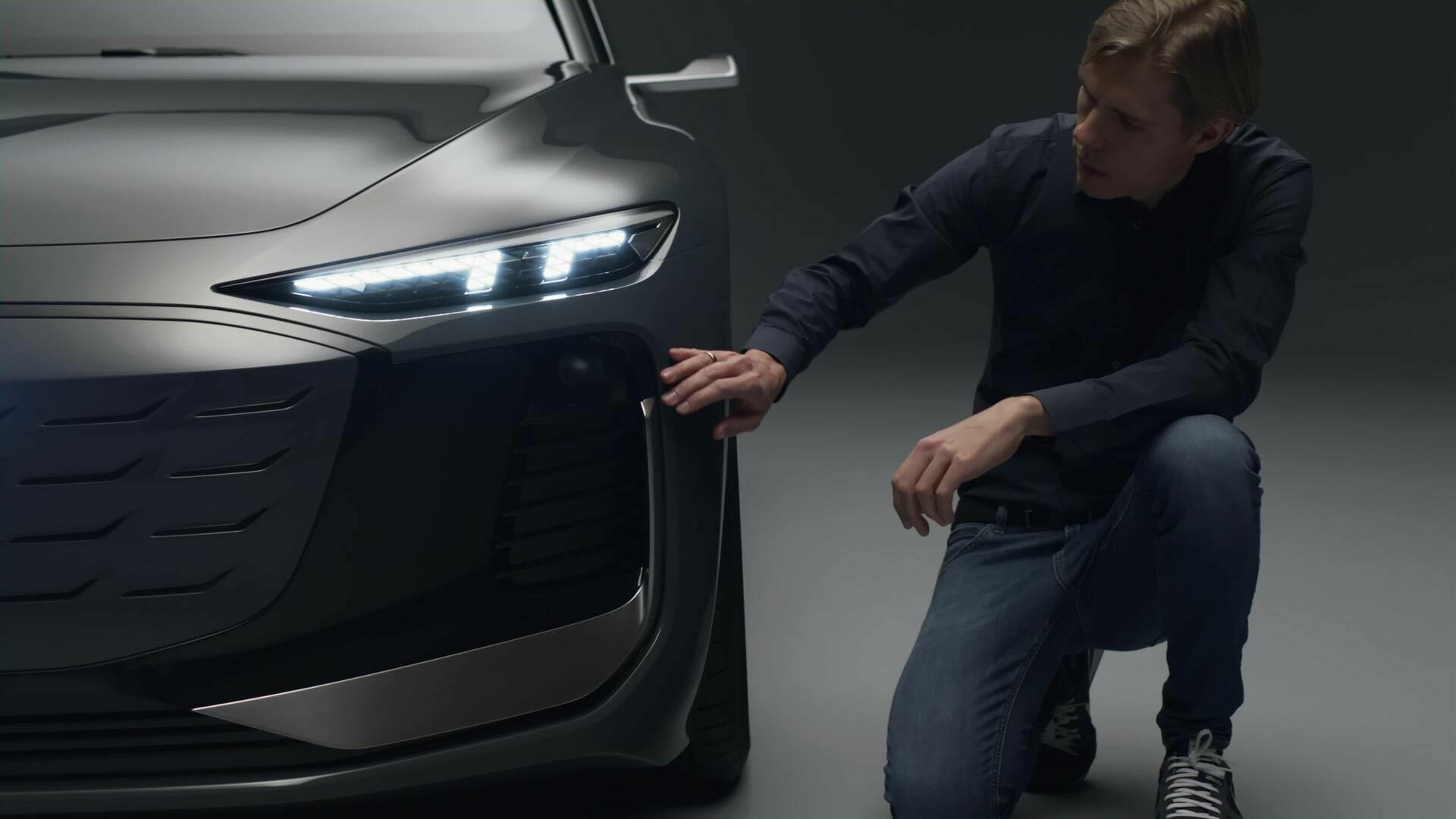 The design of the Audi A6 Avant e-tron concept