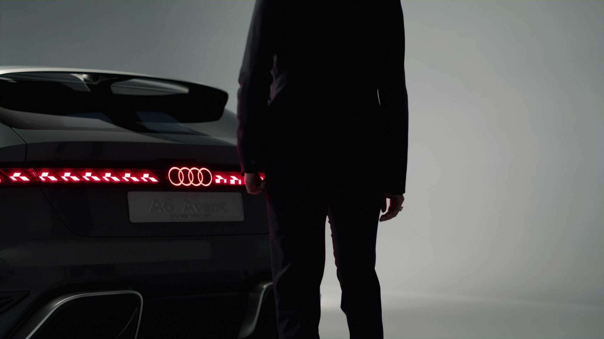 The technology of the Audi A6 Avant e-tron concept