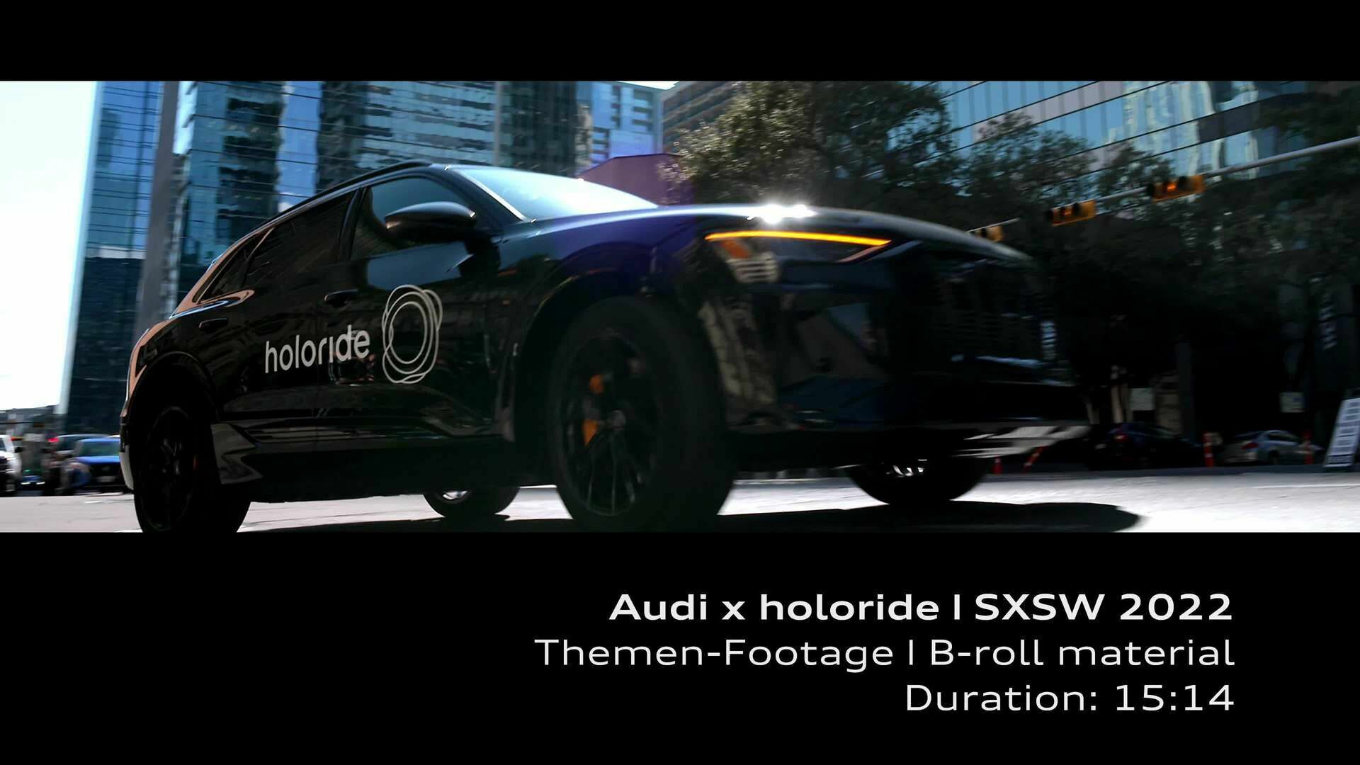 Footage: Audi x holoride