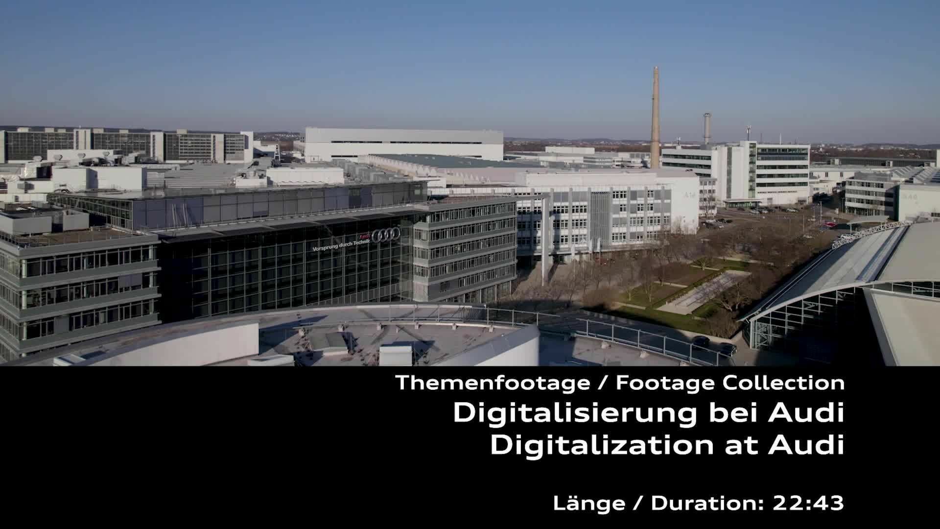 Footage: Digitalization at Audi