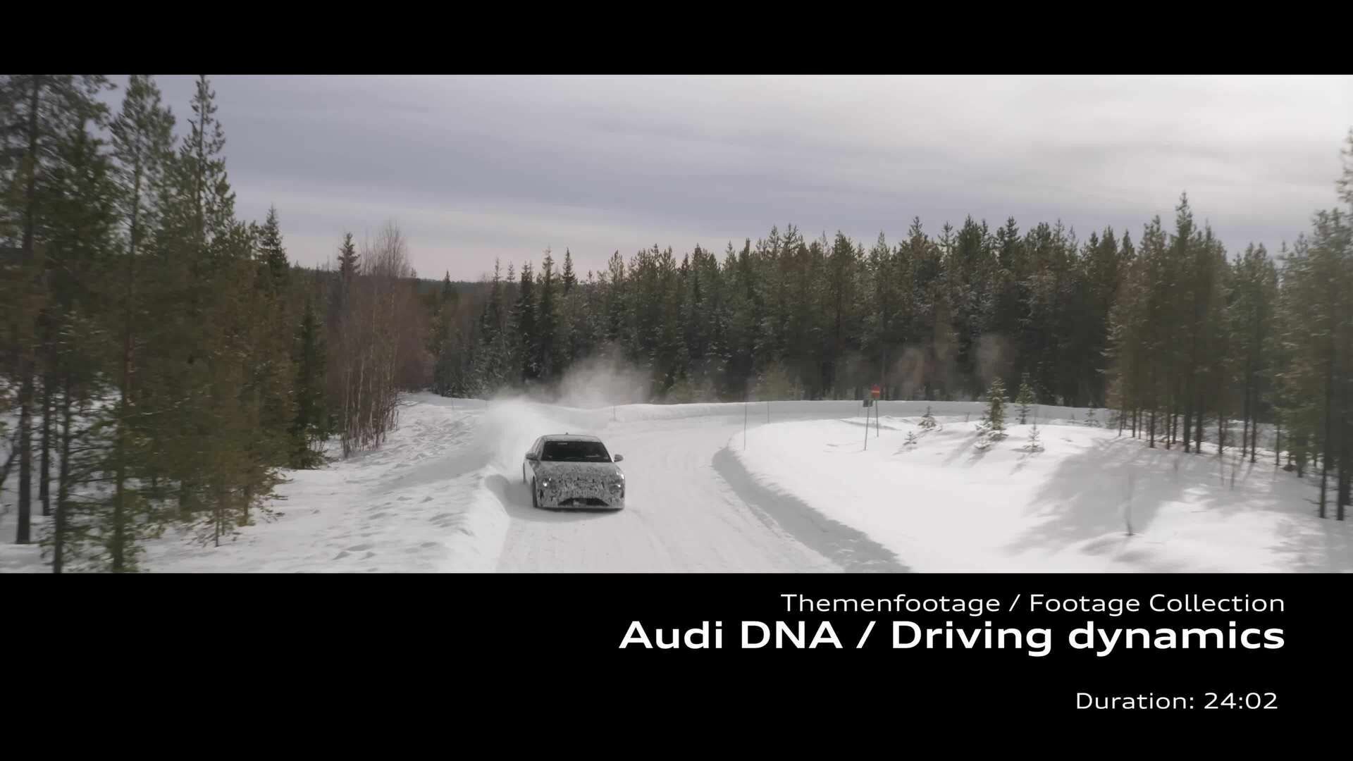 Footage Collection: Audi DNA / Driving dynamics