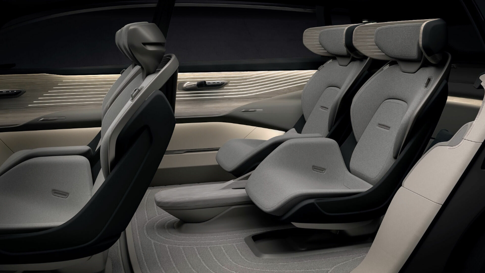 Animation: Audi urbansphere concept – Interior and space concept