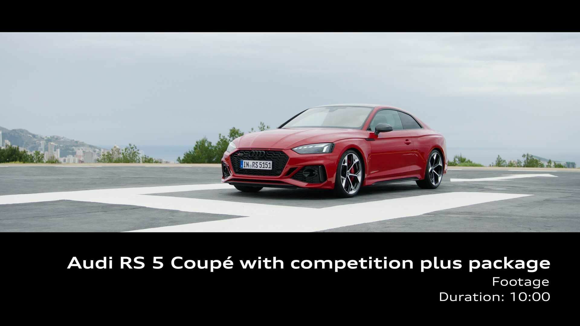 Footage: Audi RS 5 Coupé with competition plus package (Spain)