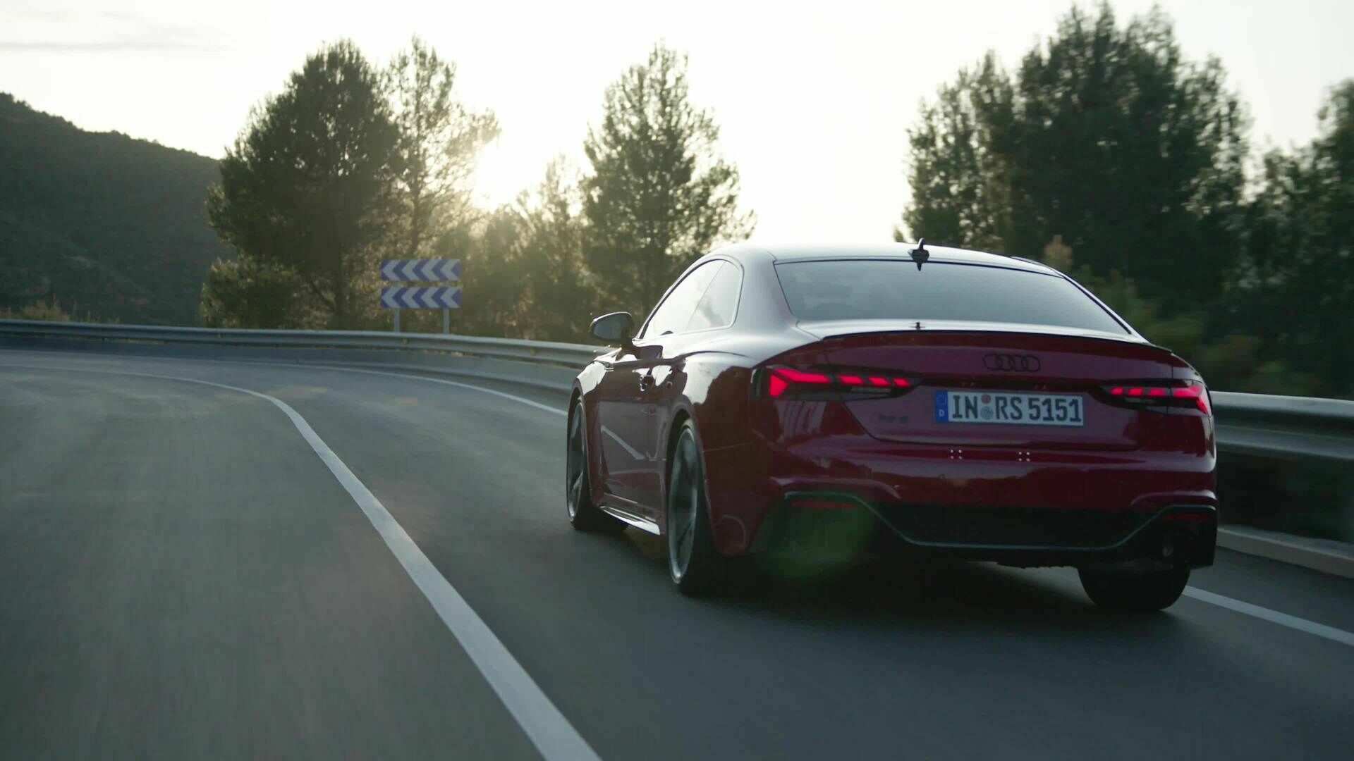 Audi RS 5 Coupé mit competition plus-Paket – Trailer