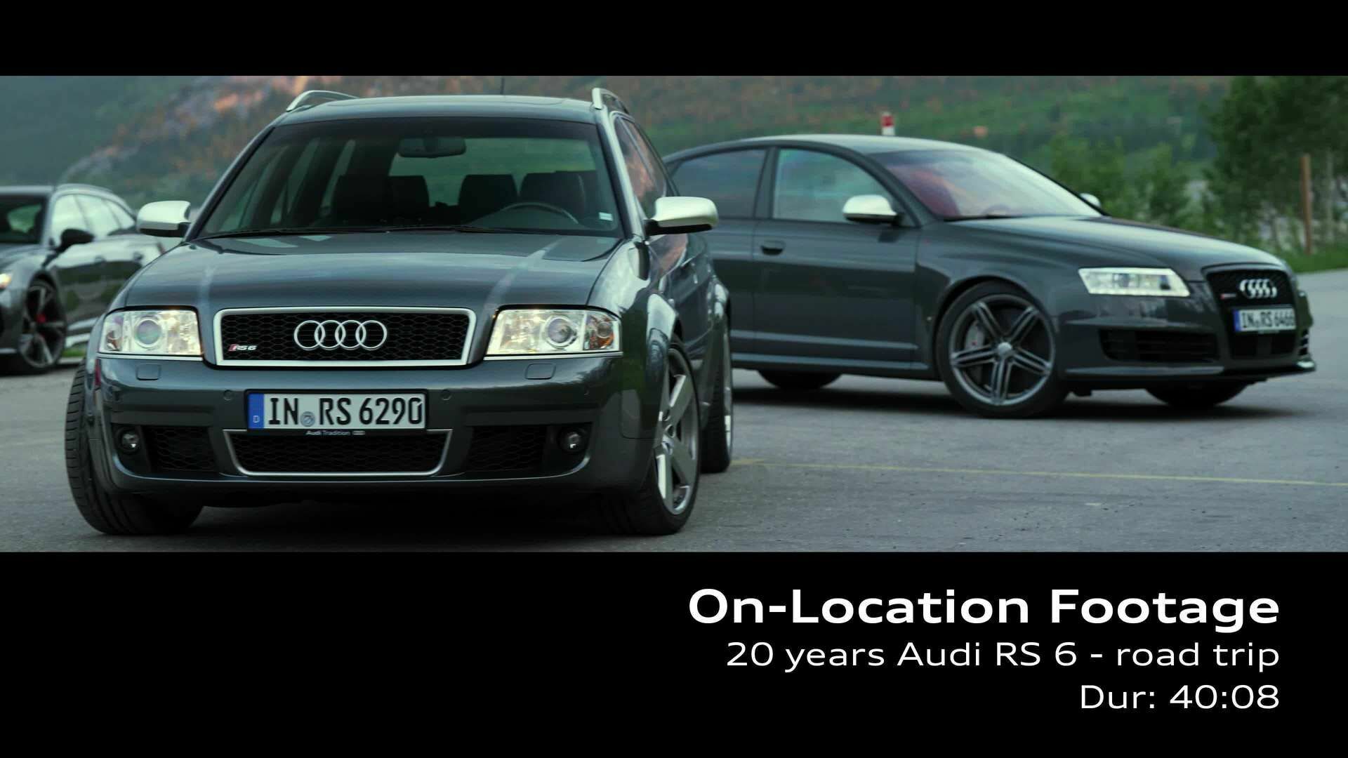 20 years Audi RS6 road trip