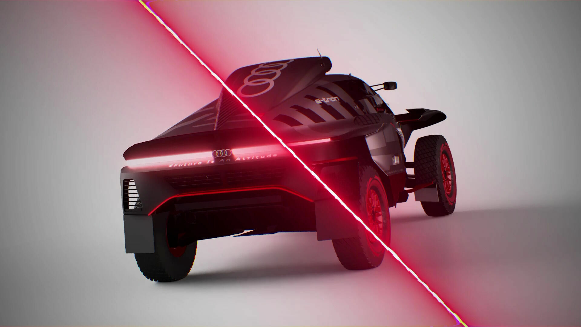 Animation: Audi RS Q e-tron E2: Comparison