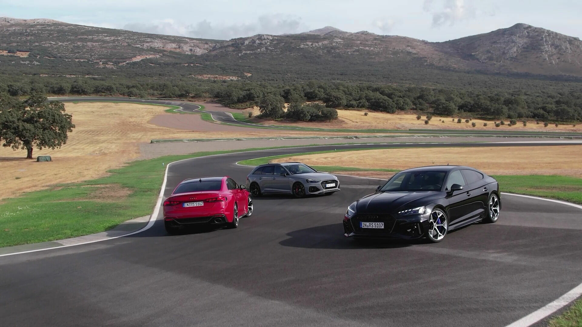 Audi RS 4 Avant, Audi RS 5 Coupé, Audi RS 5 Sportback mit competition plus-Paket – Trailer