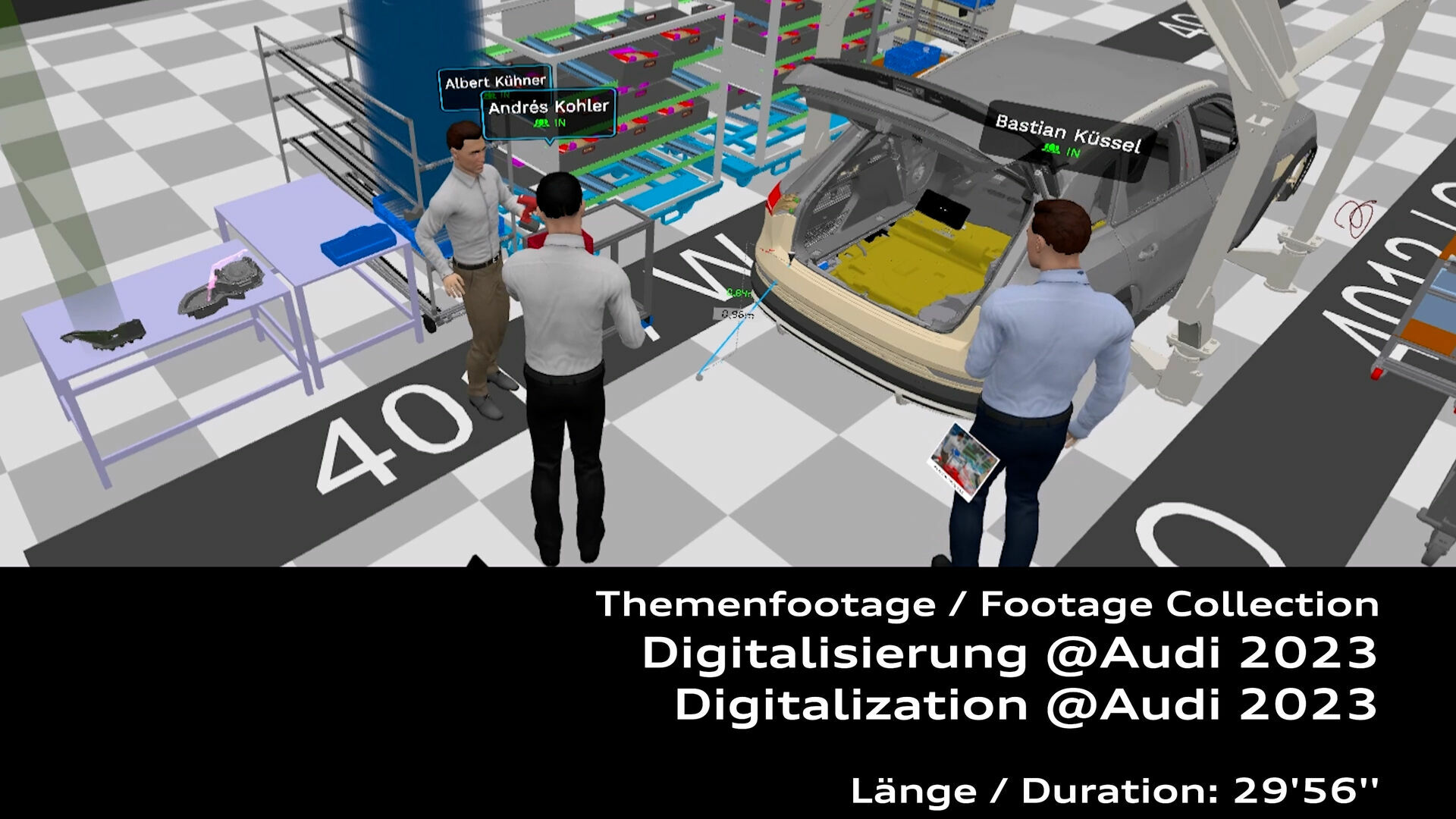Footage: Digitalization @Audi 2023