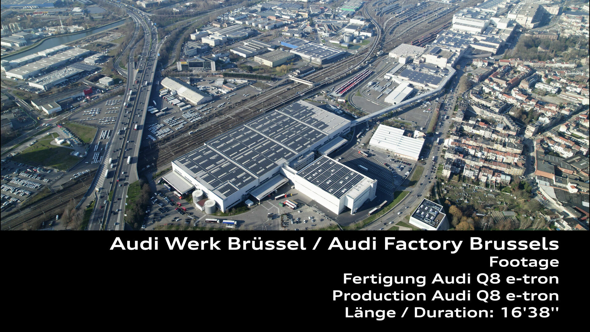 Footage: Production at Audi Brussels