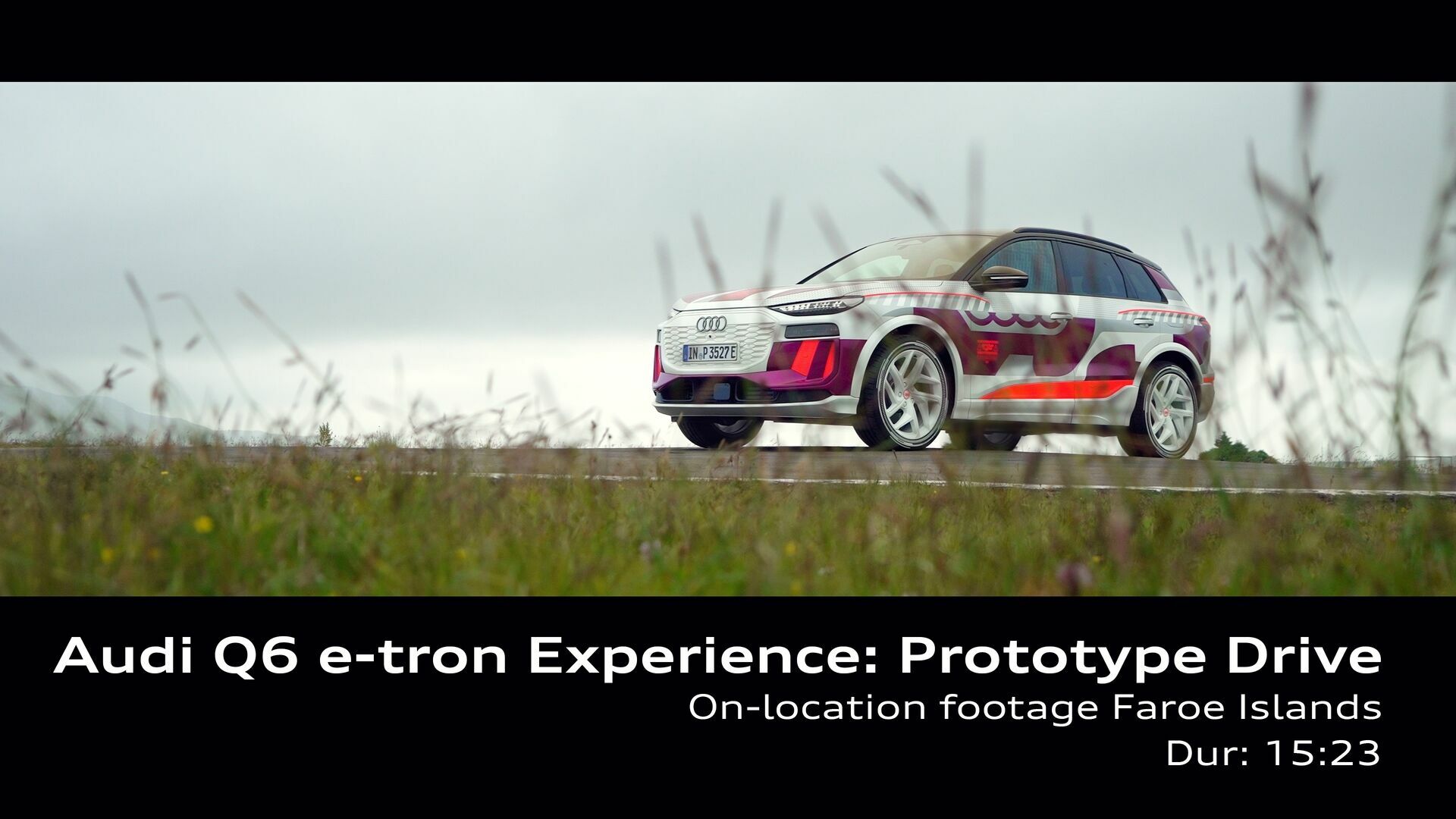 Footage: Audi Q6 e-tron Experience – Prototype Drive