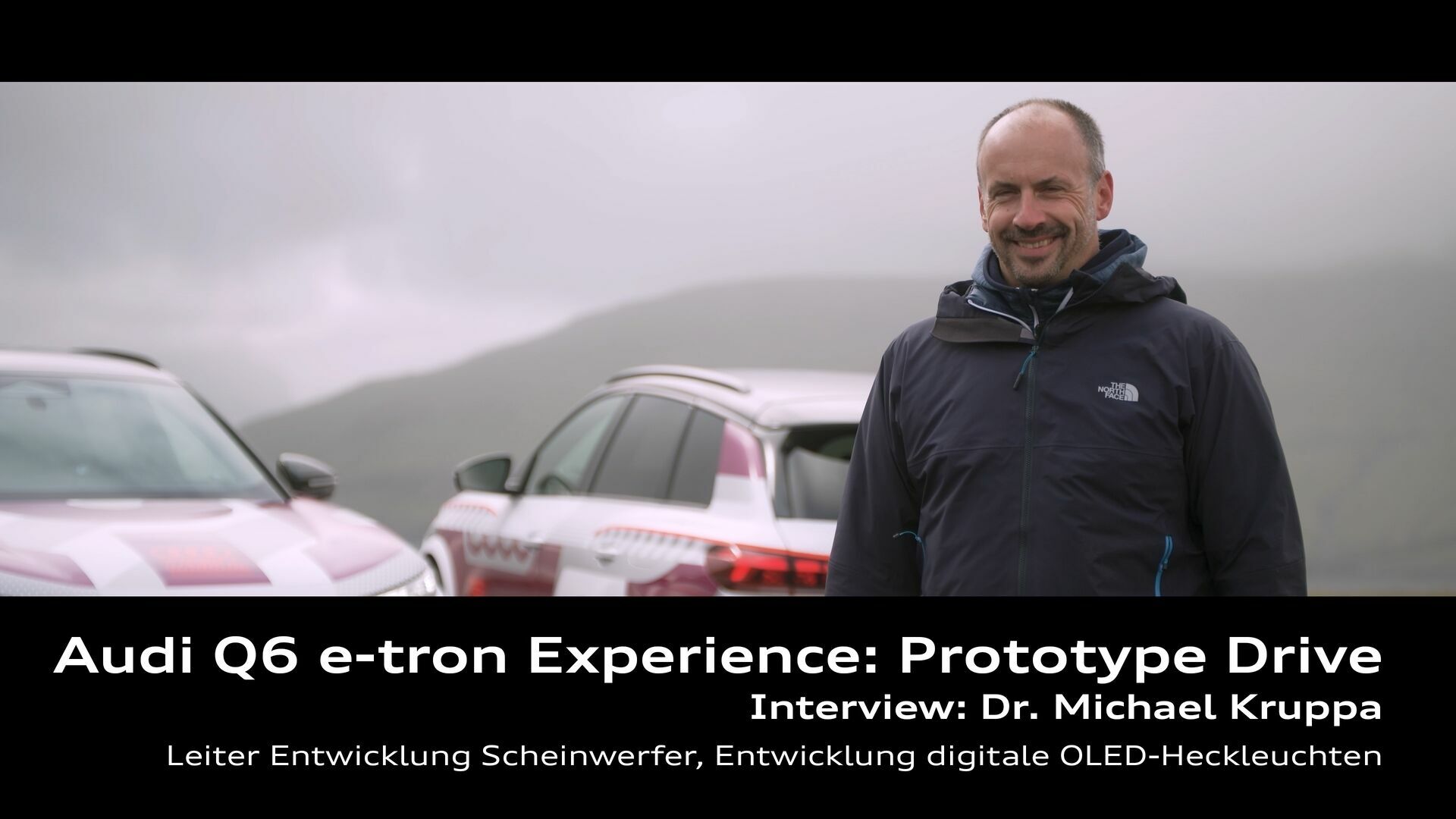 Footage: Audi Q6 e-tron Experience – Interview mit Dr. Michael Kruppa