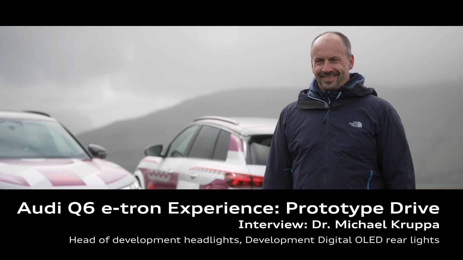 Footage: Audi Q6 e-tron Experience – Interview with Dr. Michael Kruppa