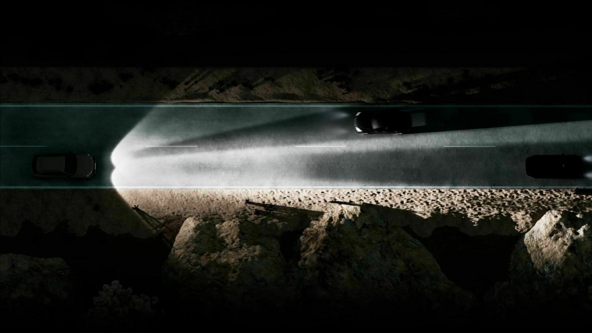 Animation: Audi Q8 – Lichttechnologien