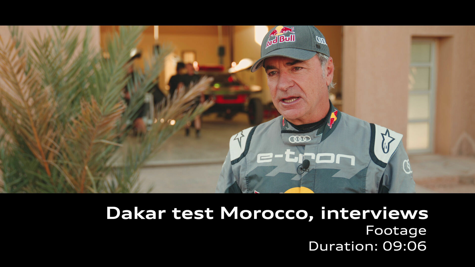 Footage: Interviews – vor der Rallye Dakar 2024